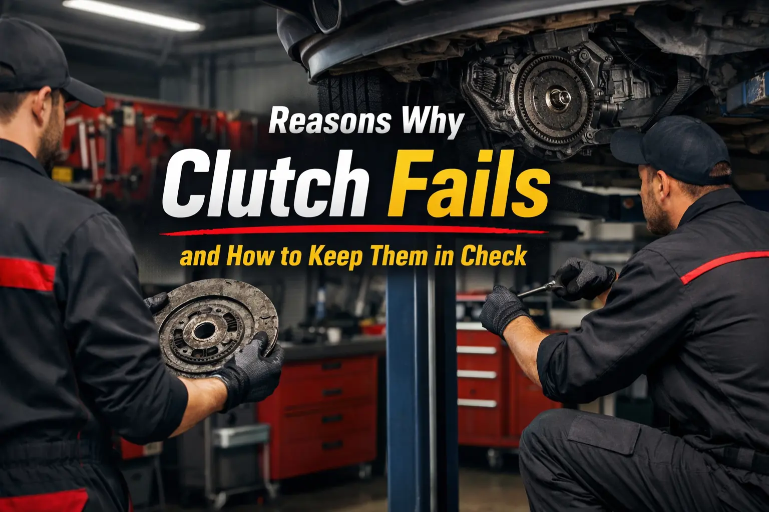 Reasons Why Clutch Fails And How To Keep Them In Check